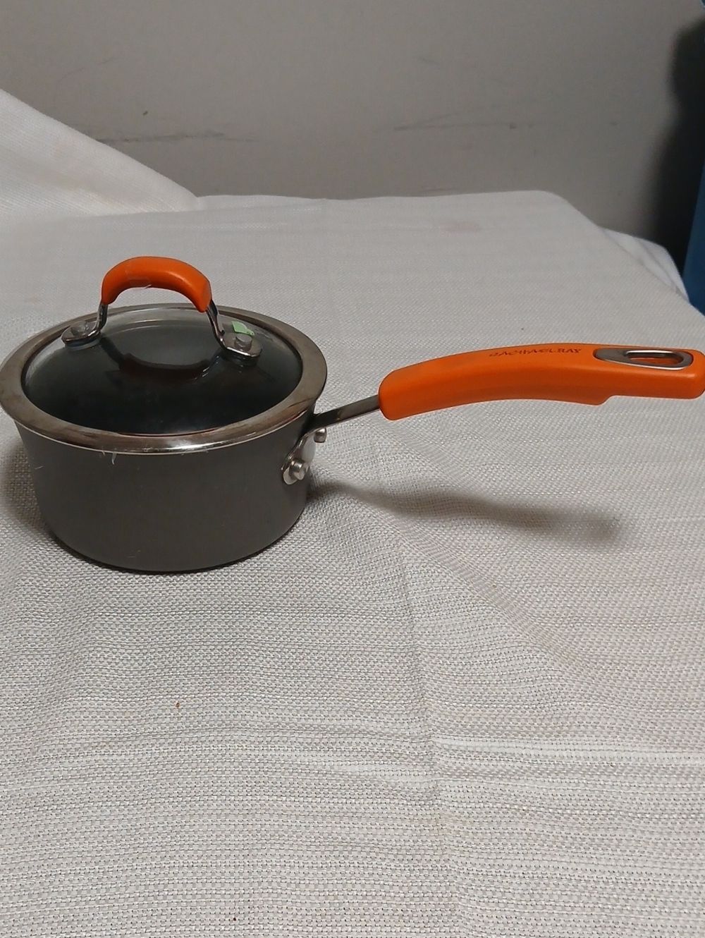 Rachael Ray Bright Orange Silicone Handle 0.9 Lt